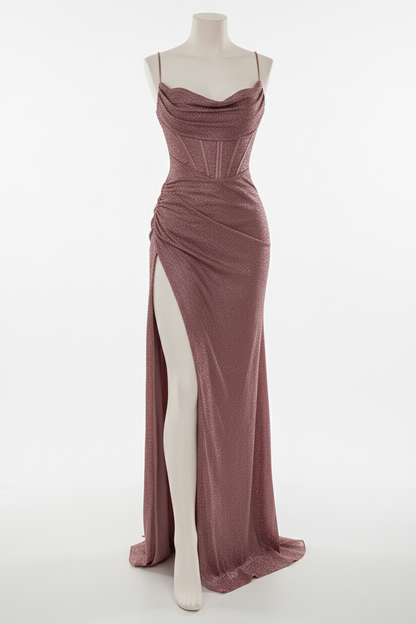 Maxikleid Mit Pailletten - EleganceMaxi 